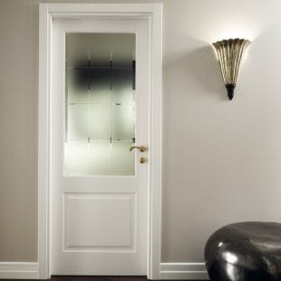 Usa batanta de interior din lemn cu sticla – Garofoli colectia Mirabilia model 1/BV