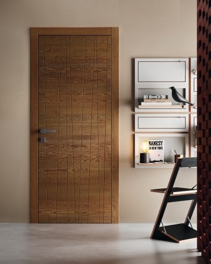Usa batanta de interior din lemn – Garofoli colectia Patio model Piotto