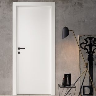 Usa batanta de interior din lemn producator Gidea colectia Avio model VILIA Alb